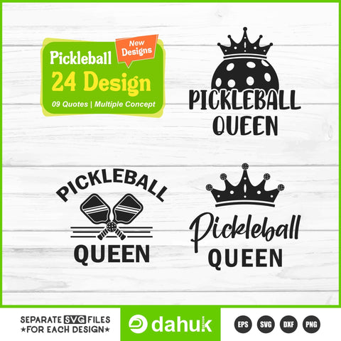 Pickleball SVG Bundle, Pickleball svg, Pickleball Cricut Files, Pickleball Tshirt Design, Pickleball Cut files, Pickleball png, Pickleball svg design, Pickleball cutting file SVG dahukdesign 