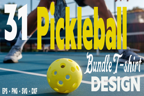 Pickleball SVG Bundle, Pickleball SVG, Pickleball Mom SVG, Pickleball Court Svg, Pickleball Paddles, Pickleball shirt SVG DesignDestine 
