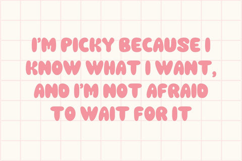 Picky Girls - Cute Bubble Font Font Masyafi Studio 