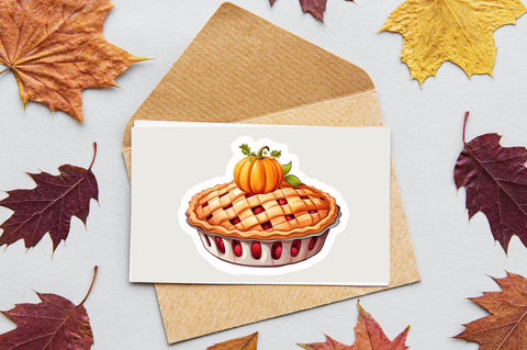 Pie Sticker Design Sublimation Regulrcrative 