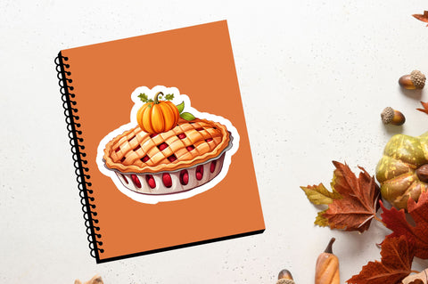 Pie Sticker Design Sublimation Regulrcrative 