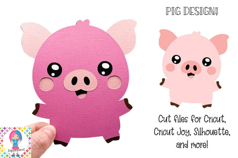 Pig Design SVG Digital Gems 