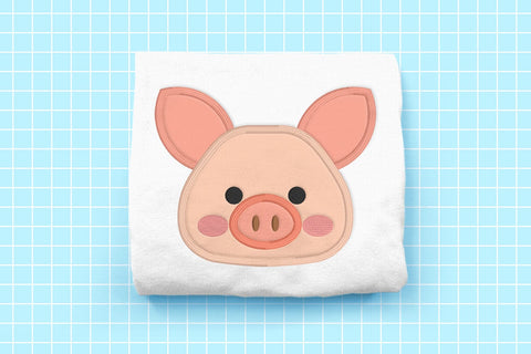 Pig Face Applique Embroidery Embroidery/Applique DESIGNS Risa Rocks It 