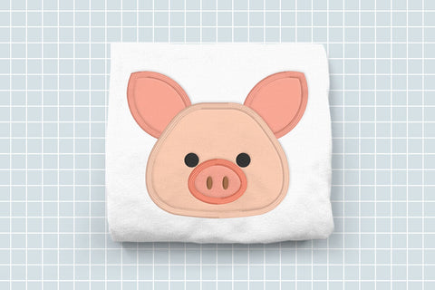Pig Face Applique Embroidery Embroidery/Applique DESIGNS Risa Rocks It 