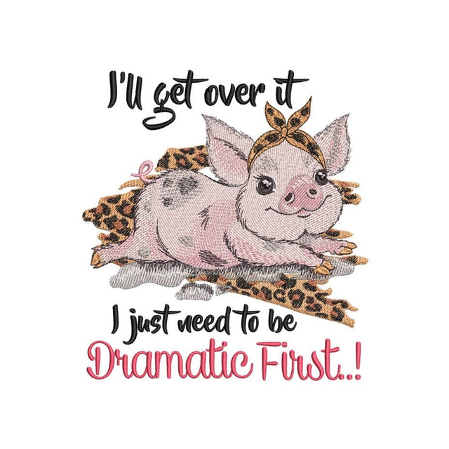 Pig with Bandana Embroidery Design, Piglet Embroidery File, Farm Piglet Embroidery, 3 sizes, Instant Download Embroidery/Applique DESIGNS Nino Nadaraia 