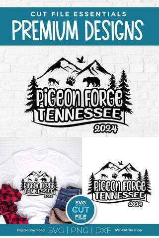 Pigeon Forge Tennessee svg, 2024 Family TN Trip SVG-Girls vacation with Friends SVG SVG Cut File 