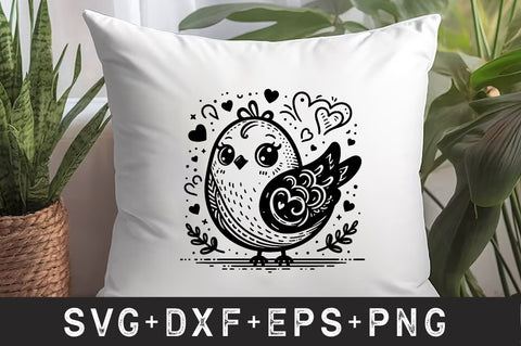 Pigeon SVG Bundle SVG Rupkotha 