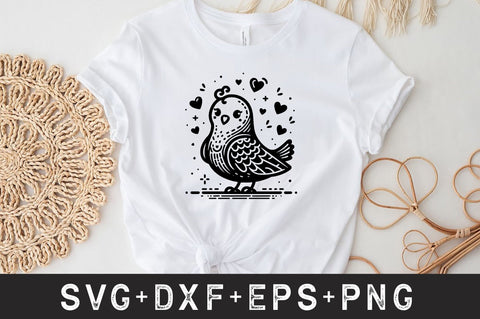 Pigeon SVG Bundle SVG Rupkotha 