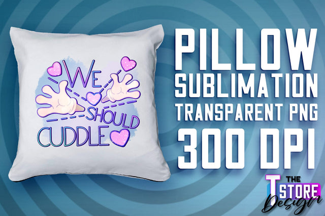 Pillow Sublimation | Color Design | PNG Design | PNG File Sublimation The T Store Design 