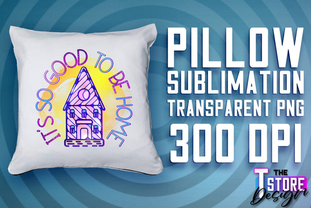 Pillow Sublimation | Color Design | PNG Design | PNG File Sublimation The T Store Design 