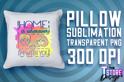 Pillow Sublimation | Color Design | PNG Design | PNG File Sublimation The T Store Design 