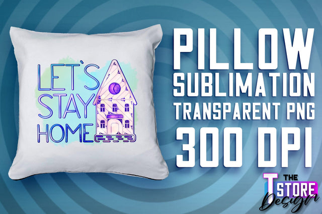 Pillow Sublimation | Color Design | PNG Design | PNG File Sublimation The T Store Design 