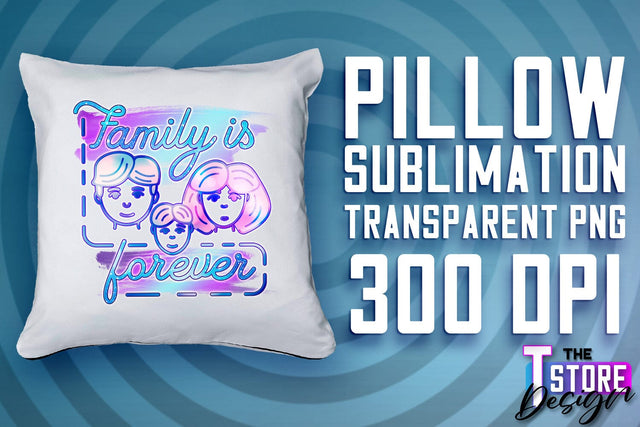 Pillow Sublimation | Color Design | PNG Design | PNG File Sublimation The T Store Design 