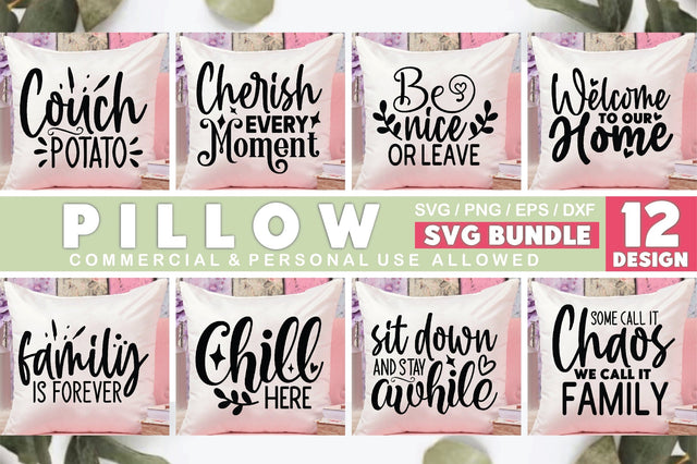 Pillow SVG Design Bundle SVG Ariyan 