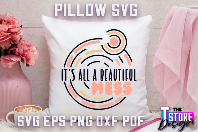 Pillow SVG | Family Quotes Design | Home SVG | Print Design SVG The T Store Design 
