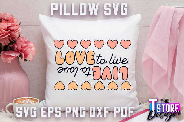 Pillow SVG | Family Quotes Design | Home SVG | Print Design SVG The T Store Design 