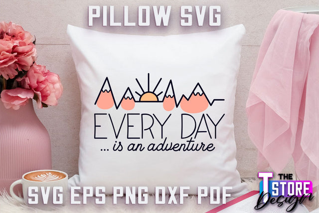 Pillow SVG | Family Quotes Design | Home SVG | Print Design SVG The T Store Design 