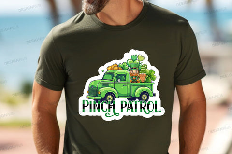 Pinch patrol Sticker Design Sublimation Regulrcrative 