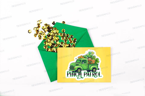 Pinch patrol Sticker Design Sublimation Regulrcrative 