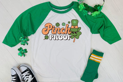 Pinch Proof - Retro St Patrick's Day Sublimation Sublimation CraftLabSVG 