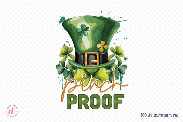 Pinch Proof, St Patricks Day Sublimation Sublimation CraftLabSVG 