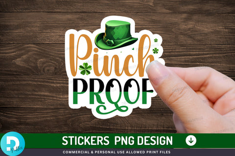 Pinch proof Sticker Design Sublimation Regulrcrative 
