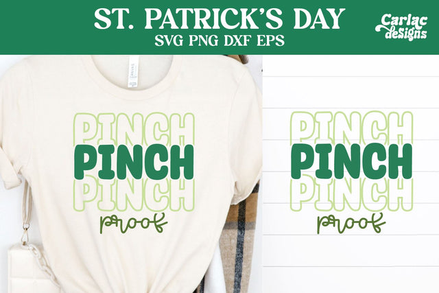 Pinch Proof SVG, St Patrick's Day SVG SVG Carla C Designs 