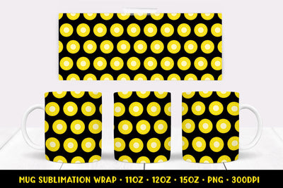 Pineapple Mug Sublimation Design. Summer Mug Wrap PNG 10 Sublimation LaBelezoka 