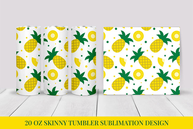 Pineapple Tumbler Wrap. Summer Tumbler Sublimation Design Sublimation LaBelezoka 