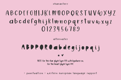 Pinecones Sans Font Beck McCormick 