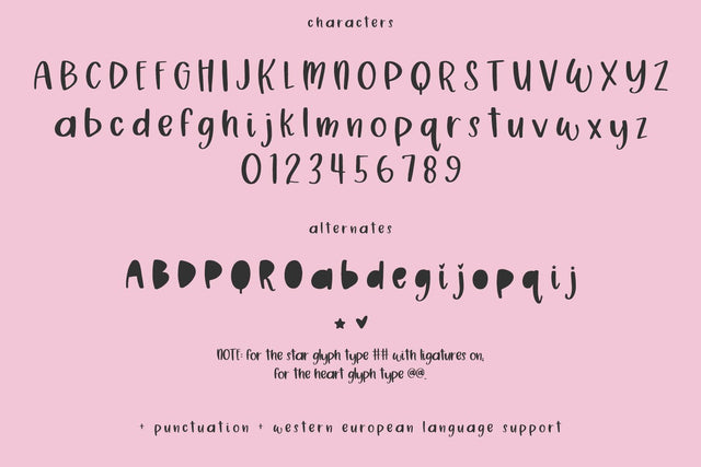Pinecones Sans Font Beck McCormick 