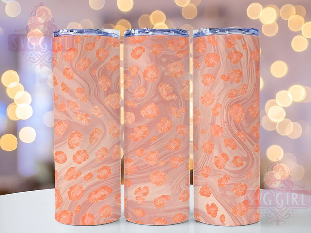 Pink Agate Glitter 20oz Tumbler, Pink Agate Design, 20oz Sublimation, Agate Pattern, Sparkly Drinkware, Pink Glitter Wrap, Unique Tumbler Sublimation SvggirlplusArt 