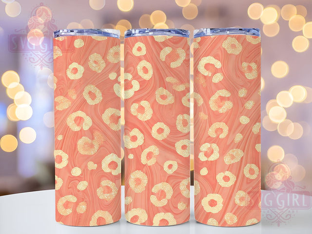 Pink Agate Glitter 20oz Tumbler, Pink Agate Design, 20oz Sublimation, Agate Pattern, Sparkly Drinkware, Pink Glitter Wrap, Unique Tumbler Sublimation SvggirlplusArt 