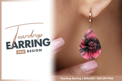 Pink and black alcohol ink flower closeup Sublimation Regulrcrative 