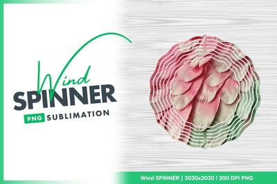 Pink And Green Feather Close Up Round Sublimation Regulrcrative 