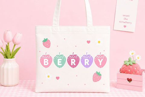 Pink Berry Decorative Font | 2 Styles | Regular & Outline Font Font AnningArts Design 