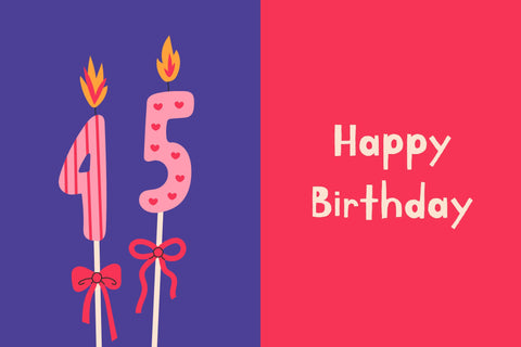 Pink Birthday Number Candles PNG Clipart Sublimation Rin Green 