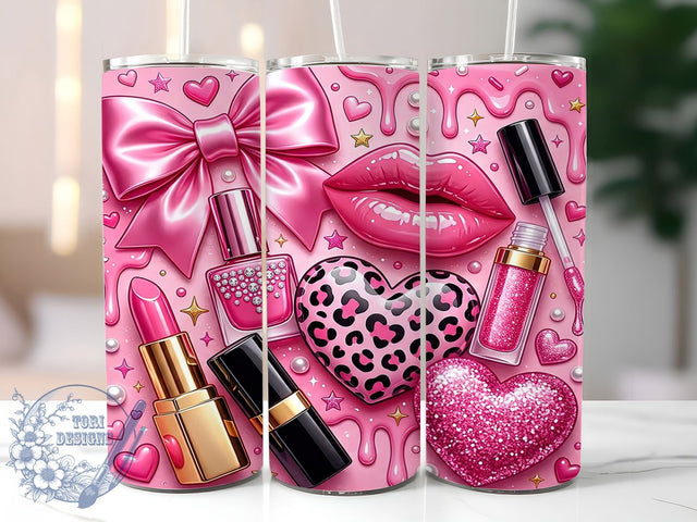 Pink Black Beauty 20oz Tumbler, Pink Black Beauty, Black Beauty Tumbler, Pink Black Tumbler, Beauty Tumbler Wrap, Pink Beauty PNG, Black Beauty PNG, 20oz Tumbler Wrap Sublimation ToriDesigns 