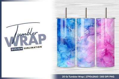 Pink blue alcohol ink abstract background Sublimation Regulrcrative 