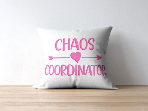 Pink Chaos Coordinator PNG | Teacher SVG | Mom Image SVG Paige Cole Studio 
