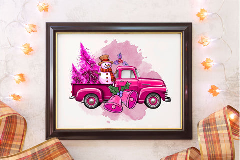 Pink Christmas Clipart png design Sublimation Regulrcrative 