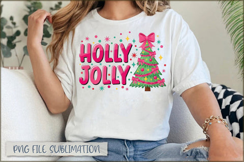 Pink Christmas PNG Bundle Sublimation Shetara Begum 