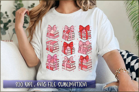 Pink Coquette Book Lovers Sublimation Sublimation Shetara Begum 