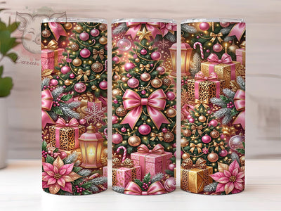 Pink Coquette Christmas 20oz Tumbler, Pink Coquette, Coquette Christmas, Coquette PNG, Pink Christmas PNG, Coquette Tumbler, Pink Coquette PNG, 20oz Tumbler Wrap Sublimation Lara' s Designs 