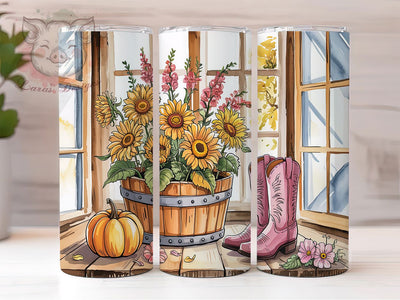Pink Cowgirl Boots 20oz Tumbler Wrap, Pink Western Tumbler, 20oz Sublimation Wrap, Rodeo Boots Design, Country Girl Tumbler, Western Aesthetic Drinkware, Southern Cowgirl Gift Sublimation Lara' s Designs 