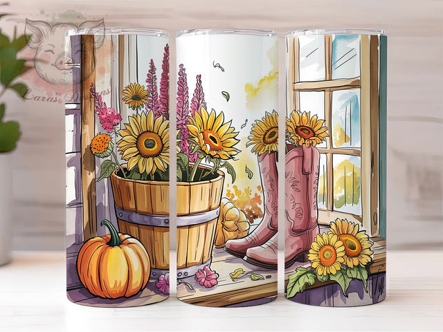 Pink Cowgirl Boots 20oz Tumbler Wrap, Pink Western Tumbler, 20oz Sublimation Wrap, Rodeo Boots Design, Country Girl Tumbler, Western Aesthetic Drinkware, Southern Cowgirl Gift Sublimation Lara' s Designs 