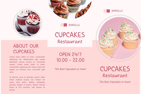 Pink cupcake Font Aisyah 