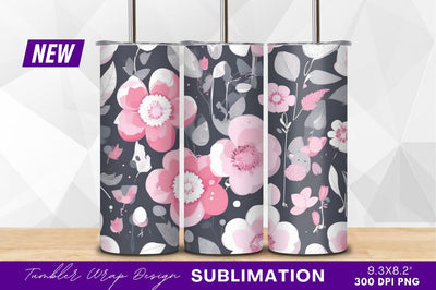 Pink floral pattern clipart png background Sublimation Regulrcrative 