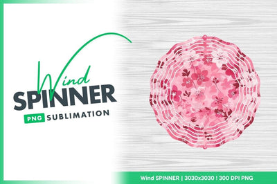 Pink Floral Pattern with Cherry Blossoms and Leaves Sublimation Regulrcrative 