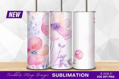 Pink floral watercolor clipart png illustration Sublimation Regulrcrative 